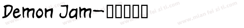 Demon Jam字体转换